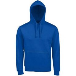 Męska Bluza Z Kapturem Spencer. Niebieskie bluzy męskie SOL'S, m, bez wzorów, bez ramiączek, z kapturem. Za 132.99 zł.