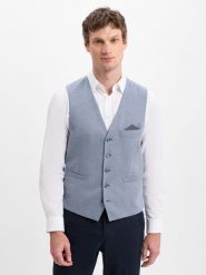 Finshley & Harding garnitury modułowe - Maxte Mężczyźni Modern Fit niebieski|szary, 48. Niebieskie garnitury męskie Finshley & Harding, m, bez wzorów, eleganckie. Za 159.95 zł.
