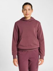 Bluza damska z kapturem Hummel Pulse. Czerwone bluzy damskie Hummel, na wiosnę, xs, bez wzorów, z bawełny, eleganckie, bez ramiączek, z kapturem. Za 252.50 zł.