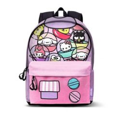 Plecak szkolny HELLO KITTY Różowy. Czerwone plecaki męskie Hello Kitty, bez wzorów, biznesowe. Za 172.75 zł.