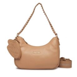 Torebka Liu Jo. Brązowe listonoszki damskie Liu Jo, bez wzorów, bez dodatków. Za 599.99 zł.