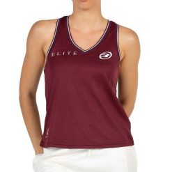 T-shirt Sleeveless Bullpadel Gemma 25i. Czarne t-shirty damskie bullpadel, bez wzorów, sportowe, bez kołnierzyka, bez ramiączek. W wyprzedaży za 212.25 zł.