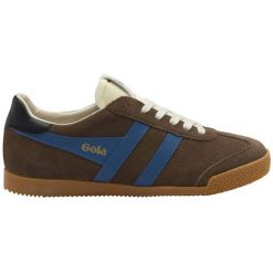 Sneakersy Gola Elan. Brązowe buty sportowe męskie Gola, bez wzorów, bez zapięcia. Za 449.00 zł.