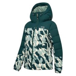 Pikowana Kurtka Damska Aldthorn. Czerwone kurtki sportowe damskie Regatta, m, bez wzorów, z materiału, bez ramiączek, z kapturem, trekkingowe. Za 351.99 zł.