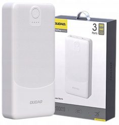 Powerbank Dudao Powerbank Dudao K10Pro 2,4A 20000mAh 2 x USB-A - biały. Białe powerbanki Dudao. Za 47.67 zł.