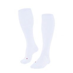 Męskie skarpety sportowe Falke Compression. Białe skarpety męskie Falke, bez wzorów. Za 254.00 zł.