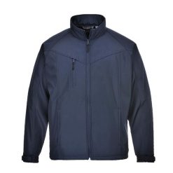 Męska Kurtka Soft Shell Oregon. Czarne kurtki męskie Portwest, m, bez wzorów, sportowe, bez kaptura. Za 237.99 zł.