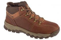 Buty trekkingowe męskie, Threshold Rebound Trek. Brązowe trekkingi męskie CATERPILLAR, z materiału, bez zapięcia. Za 549.99 zł.