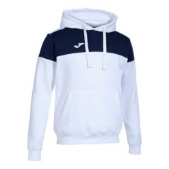 Bluza z kapturem Joma Crew V. Białe bluzy męskie Joma, bez wzorów, sportowe, bez ramiączek, z kapturem. W wyprzedaży za 183.55 zł.