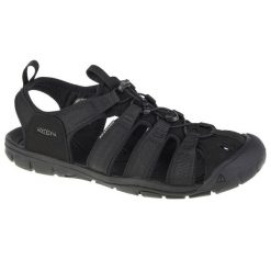 Sandały męskie, Keen Clearwater CNX. Czarne sandały męskie Keen, bez wzorów, z materiału, sportowe, bez zapięcia. Za 535.00 zł.