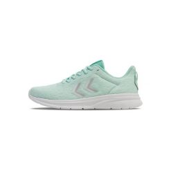 Buty halowe Hummel Reach TR Breather MS. Niebieskie obuwie sportowe damskie Hummel, bez wzorów, bez zapięcia. Za 201.00 zł.