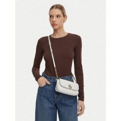 Torebka MICHAEL Michael Kors. Białe listonoszki damskie MICHAEL Michael Kors, bez wzorów, bez dodatków. Za 819.99 zł.