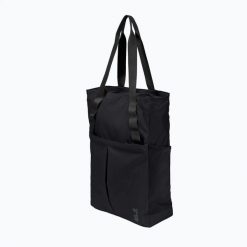 Torba Jack Wolfskin Zoya 2IN1 15. Czarne torby na laptopa damskie Jack Wolfskin, bez wzorów, z materiału. Za 219.99 zł.