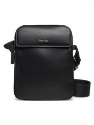 Calvin Klein Saszetka Ck Sleek Reporter S K50K512966 Czarny. Czarne saszetki i nerki męskie Calvin Klein, bez wzorów, ze skóry. Za 259.99 zł.