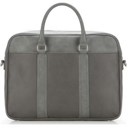 Torba na laptopa. Szare torby na laptopa damskie Wittchen, bez wzorów, ze skóry ekologicznej. W wyprzedaży za 265.90 zł.