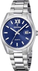Zegarek męski Festina F20707-7 srebrny. Szare zegarki męskie Festina, bez wzorów, srebrne. Za 627.85 zł.