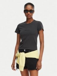 RVCA T-Shirt Forever 23B352509 Czarny Regular Fit. Czarne t-shirty damskie RVCA, m, bez wzorów, z bawełny, bez kołnierzyka, bez ramiączek. Za 139.99 zł.