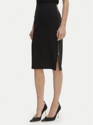 Rinascimento Spódnica ołówkowa CFC0127985003 Czarny Slim Fit. Czarne spódnice damskie Rinascimento, xl, bez wzorów, z syntetyku, ołówkowe. Za 379.99 zł.