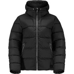 Kurtka puchowa damska Jack Wolfskin 1204912. Czarne kurtki sportowe damskie Jack Wolfskin, m, bez wzorów, z poliesteru, bez ramiączek, bez kaptura, trekkingowe. Za 702.00 zł.