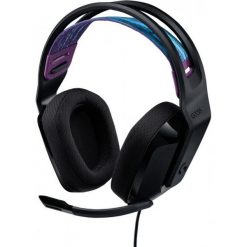 Logitech G335 Czarne. Czarne słuchawki dla graczy Logitech. Za 219.00 zł.