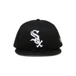 Czapka New Era Chicago White Sox 9Fifty. Białe czapki damskie New Era, bez wzorów, z bawełny. Za 193.99 zł.