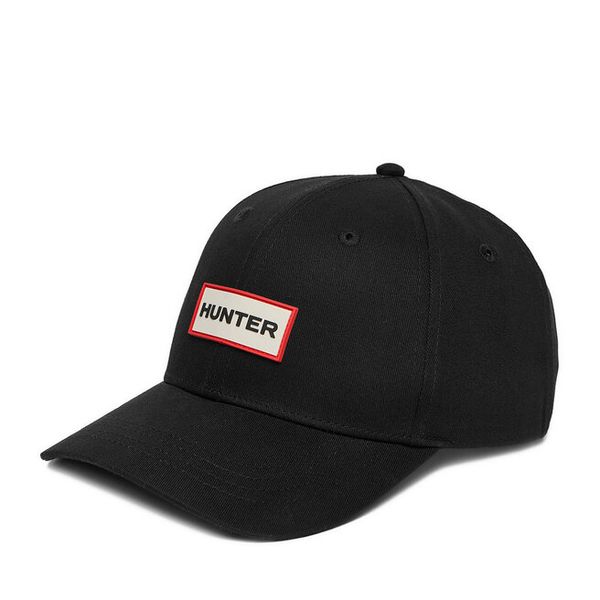 Czapka z daszkiem Hunter. Czarne czapki damskie Hunter, bez wzorów. Za 79.99 zł.