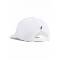 Czapka typu trucker PUMA × HYROX PUMA White. Białe czapki damskie Puma, bez wzorów, sportowe. Za 119.00 zł.