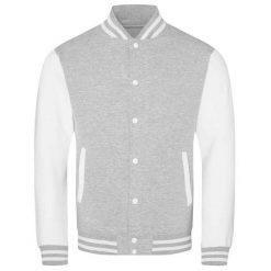 Kurtka Unisex Varsity Dla Dorosłych. Niebieskie kurtki męskie AWDIS, s, bez wzorów, sportowe, bez kaptura. Za 181.99 zł.