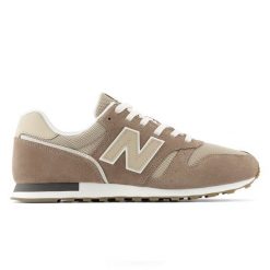 Buty unisex New Balance M3737WA – brązowe. Brązowe buty sportowe męskie New Balance, bez wzorów, z gumy, bez zapięcia. Za 299.99 zł.