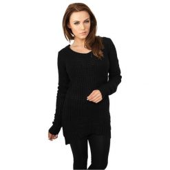 Bluza damska Urban Classic long. Czarne bluzy damskie Urban Classics, bez wzorów, bez ramiączek, bez kaptura. Za 183.50 zł.