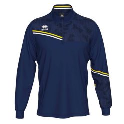 Bluza Errea Elias Kurtka Ad Dorośli. Niebieskie kurtki sportowe męskie ERREA, s, bez wzorów, z materiału, bez kaptura, do biegania. Za 235.99 zł.