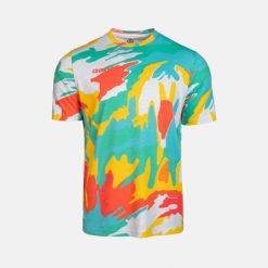 FLORENCIA M oddychająca, lekka i szybkoschnąca techniczna koszulka sportowa. Koszulki sportowe męskie IZAS, m, bez wzorów, z materiału, bez ramiączek, na fitness i siłownię. Za 226.04 zł.