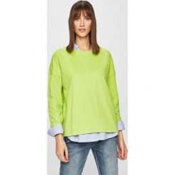 Medicine - Bluza Basic. Czarne bluzy damskie MEDICINE, s, bez wzorów, z bawełny, bez ramiączek, bez kaptura. W wyprzedaży za 29.90 zł.