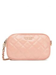 Nine West Torebka LILLA2 Różowy. Czerwone listonoszki damskie Nine West, bez wzorów, z materiału, bez dodatków. Za 149.99 zł.
