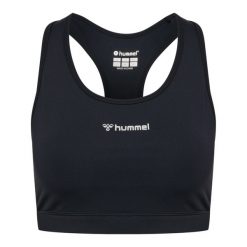 Biustonosz dla kobiet Hummel Bl Performance. Czarne bielizna sportowa damska Hummel, s, bez wzorów, bez ramiączek. Za 191.00 zł.
