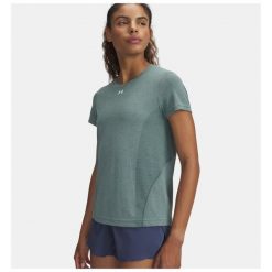 T-Shirt Koszulka Damska Under Armour Sportowa Treningowa. Koszulki sportowe damskie Under Armour, bez wzorów, bez ramiączek, do biegania. Za 199.99 zł.