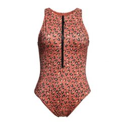 Strój kąpielowy jednoczęściowy Billabong A/Div High Neck One Piece. Brązowe stroje kąpielowe damskie Billabong, s, bez wzorów. Za 159.99 zł.