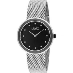 Liu Jo Luxury Round Zegarek Srebrny. Szare zegarki damskie Liu Jo, z materiału, srebrne. Za 660.95 zł.