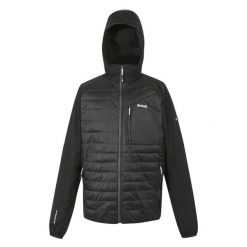 Męska Kurtka Hybrydowa Andreson Pro. Czarne kurtki męskie Regatta, m, bez wzorów, z puchu, sportowe, bez kaptura. Za 124.99 zł.