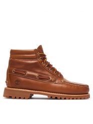 Timberland Trzewiki Authentic TB0A2N4CAMX1 Brązowy ciemny. Brązowe botki męskie Timberland, bez wzorów, ze skóry, bez obcasa, bez zapięcia. Za 949.99 zł.