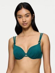 Triumph Góra od bikini Summer Mix&Match 10214519 Zielony. Zielone bikini Triumph, bez wzorów, z syntetyku. Za 95.00 zł.