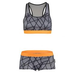 Beco Tangram bikini B-kubeczek. Szare stroje kąpielowe damskie 47 Brand, bez wzorów, z poliesteru. Za 300.99 zł.