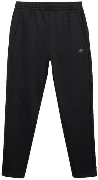 Spodnie dresowe 4F męskie czarne Treningowe M. Czarne spodnie sportowe męskie 4F, m, bez wzorów, z dresówki. Za 73.45 zł.