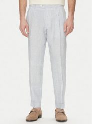 JOOP! Chinosy 17 JT-70Randar12 30045901 Niebieski Regular Fit. Niebieskie eleganckie spodnie męskie JOOP!, bez wzorów, ze lnu. Za 539.99 zł.