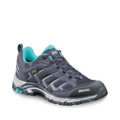 Damskie buty trekkingowe Meindl Caribe Lady GTX. Niebieskie obuwie trekkingowe damskie MEINDL, bez zapięcia. Za 894.00 zł.