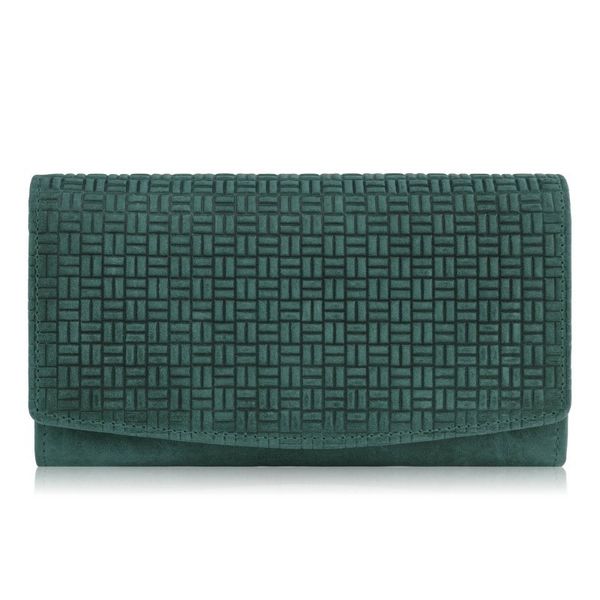 Portfel skórzany vintage zielony Paolo Peruzzi T-109-HGR. Zielone portfele damskie Paolo Peruzzi, ze skóry. Za 69.00 zł.