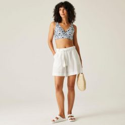 Góra od stroju kąpielowego damska Paloma. Niebieskie bikini Regatta, bez wzorów. Za 157.00 zł.