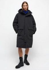 DAMSKA KURTKA ZIMOWA PIKOWANA MUSTANG Long Parka Moonless Night 1014581 4137. Kurtki damskie Mustang, na zimę, l, bez wzorów, bez kaptura. Za 399.99 zł.