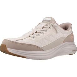 Buty SKECHERS CONTOUR FOAM Beżowy. Brązowe obuwie trekkingowe damskie Skechers, z syntetyku, bez zapięcia. Za 407.99 zł.