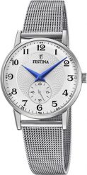 Zegarek Festina Damski F20572-1 srebrny. Szare zegarki damskie Festina, srebrne. Za 317.99 zł.